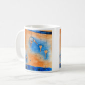 鍵 コーヒーマグカップ (正面左)