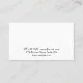 鍵&シティスケープ 名刺 (裏面)