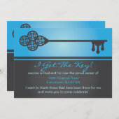 鍵 – ニューハウスアナウンス招待状 招待状 (正面/裏面)