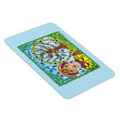 鍵_フレキシブル磁石6"x4"を持つ マグネット (右側)