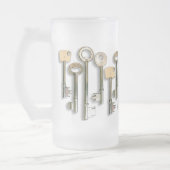 鍵 フロストグラスビールジョッキ (左)