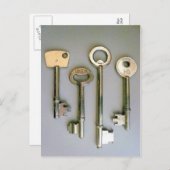 鍵 ポストカード (正面/裏面)