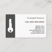 鍵&ロックスミス 名刺 (正面)