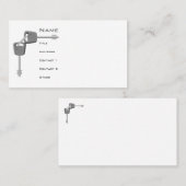 鍵 名刺 (正面/裏面)