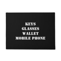 鍵、眼鏡、携帯電話、財布でフォーマット