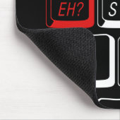 鍵-黒 マウスパッド (コーナー)