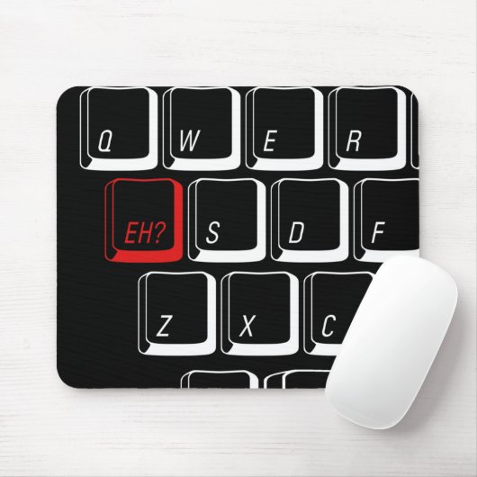 鍵-黒 マウスパッド (マウス)