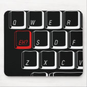 鍵-黒 マウスパッド (正面)