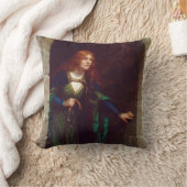 鍵、1909年エドモンド・ブレア・レイトン著 クッション (ブランケット)