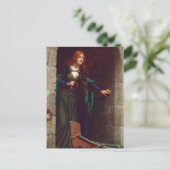 鍵、1909年エドモンド・ブレア・レイトン著 ポストカード (スタンド正面)