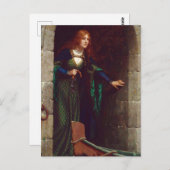 鍵、1909年エドモンド・ブレア・レイトン著 ポストカード (正面/裏面)