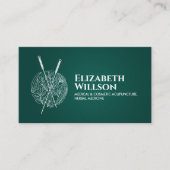 鍼治療と漢方薬 名刺 (正面)