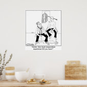 鍼治療の経験はどれくらいある? ポスター (キッチン)