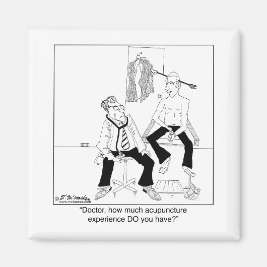 鍼治療の経験はどれくらいある? マグネット (正面)