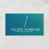 鍼治療の針路アート 名刺 (正面)