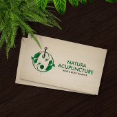 鍼治療の針 – 陰陽 名刺