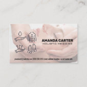 鍼治療セッション |癒ホリスティックし 名刺 (正面)