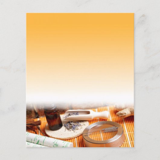 鍼治療フライヤー チラシ (正面)