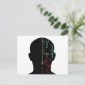 鍼治療用はがき ポストカード (スタンド正面)