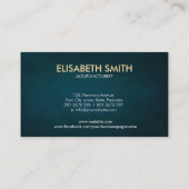 鍼治療針脊椎波 名刺 (裏面)