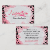 鍼治療 名刺 (正面/裏面)