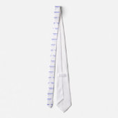 鍼治療 – 穴を開ける ネクタイ (裏面)