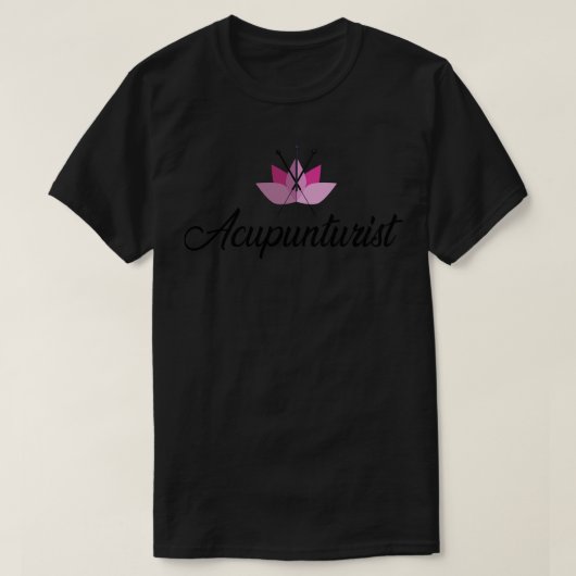 鍼灸師 Tシャツ (デザイン正面)