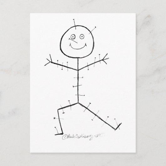 鍼灸 ポストカード (正面)