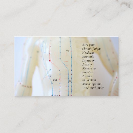 鍼灸 名刺 (裏面)