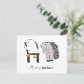 鍼療法 ポストカード (スタンド正面)