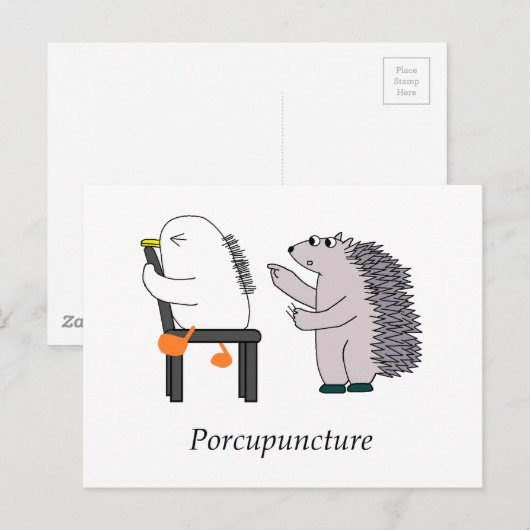 鍼療法 ポストカード (正面/裏面)