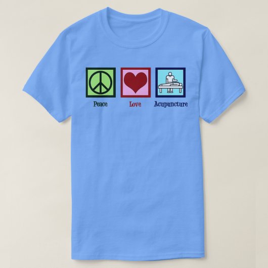 鍼療法 Tシャツ (デザイン正面)