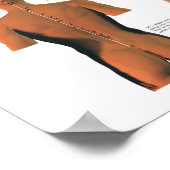 鍼経線ポイントと経路ポスター ポスター (角)