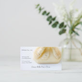 鍼足の正面図 名刺 (スタンド正面)