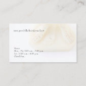 鍼足の正面図 名刺 (裏面)