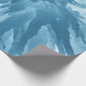 鍾乳石の低角度ビュー ラッピングペーパー (角)