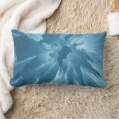 鍾乳石の低角度ビュー ランバークッション (ブランケット)