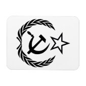 鎌と槌, ソ連, CCCP, 共産主義 マグネット (横)