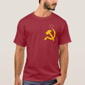鎌と槌 CCCP Tシャツ (正面)