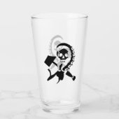 鎌ロシアのとハンマーの悪の侵略 タンブラーグラス (裏面)