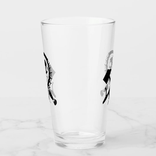 鎌ロシアのとハンマーの悪の侵略 タンブラーグラス (右)