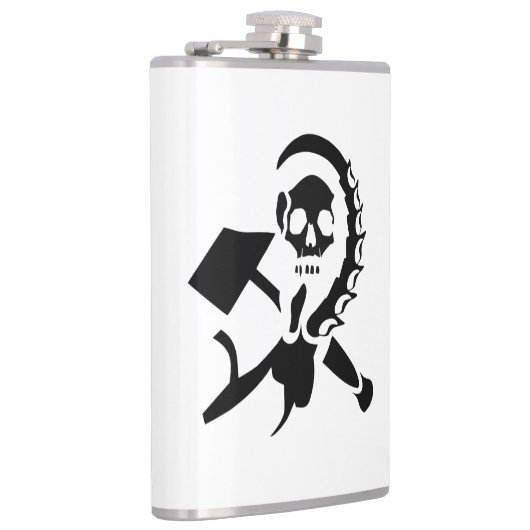 鎌ロシアのとハンマーの悪の侵略 フラスク (右)