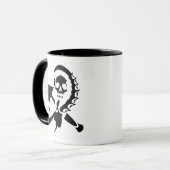 鎌ロシアのとハンマーの悪の侵略 マグカップ (正面左)