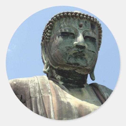 鎌倉仏 ラウンドシール (正面)
