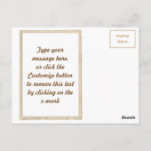 鎌倉日本建長寺ヴィンテージ紙 ポストカード (裏面)