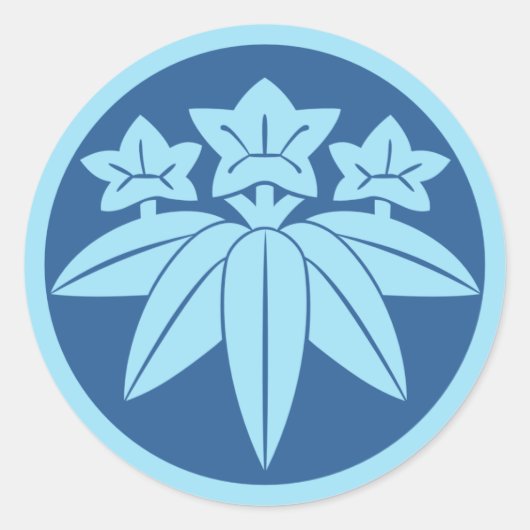 鎌倉源日本の門氏 ラウンドシール (正面)