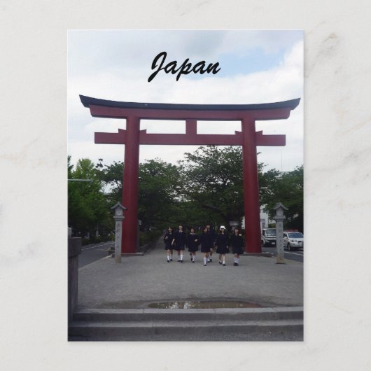 鎌倉鳥居 ポストカード (正面)