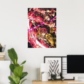 鎌戸丹治郎鎌戸根津子 ポスター (ホームオフィス)