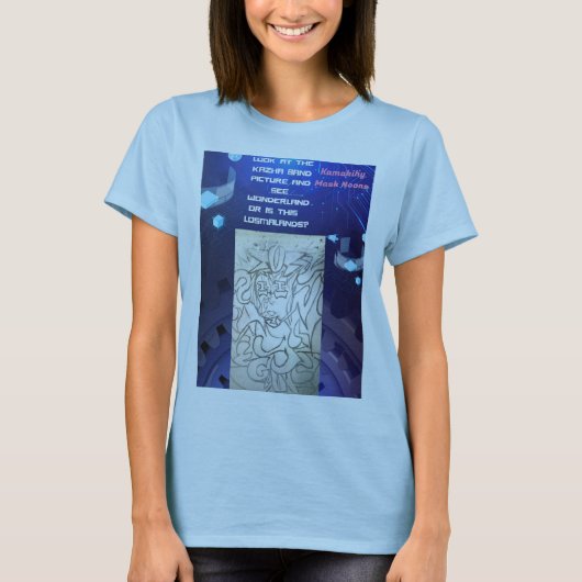 鎌木井マスクノーン Tシャツ (正面)