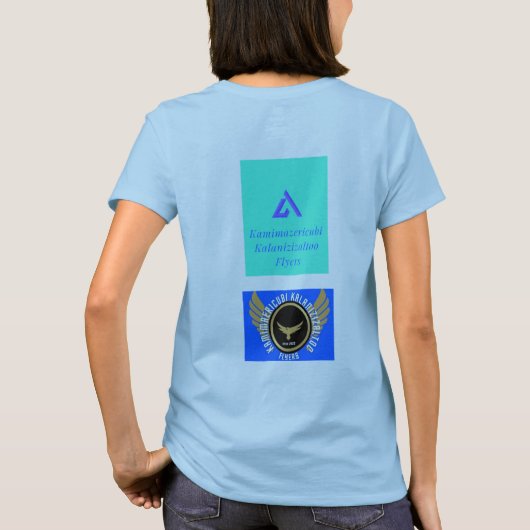 鎌木井マスクノーン Tシャツ (裏面)